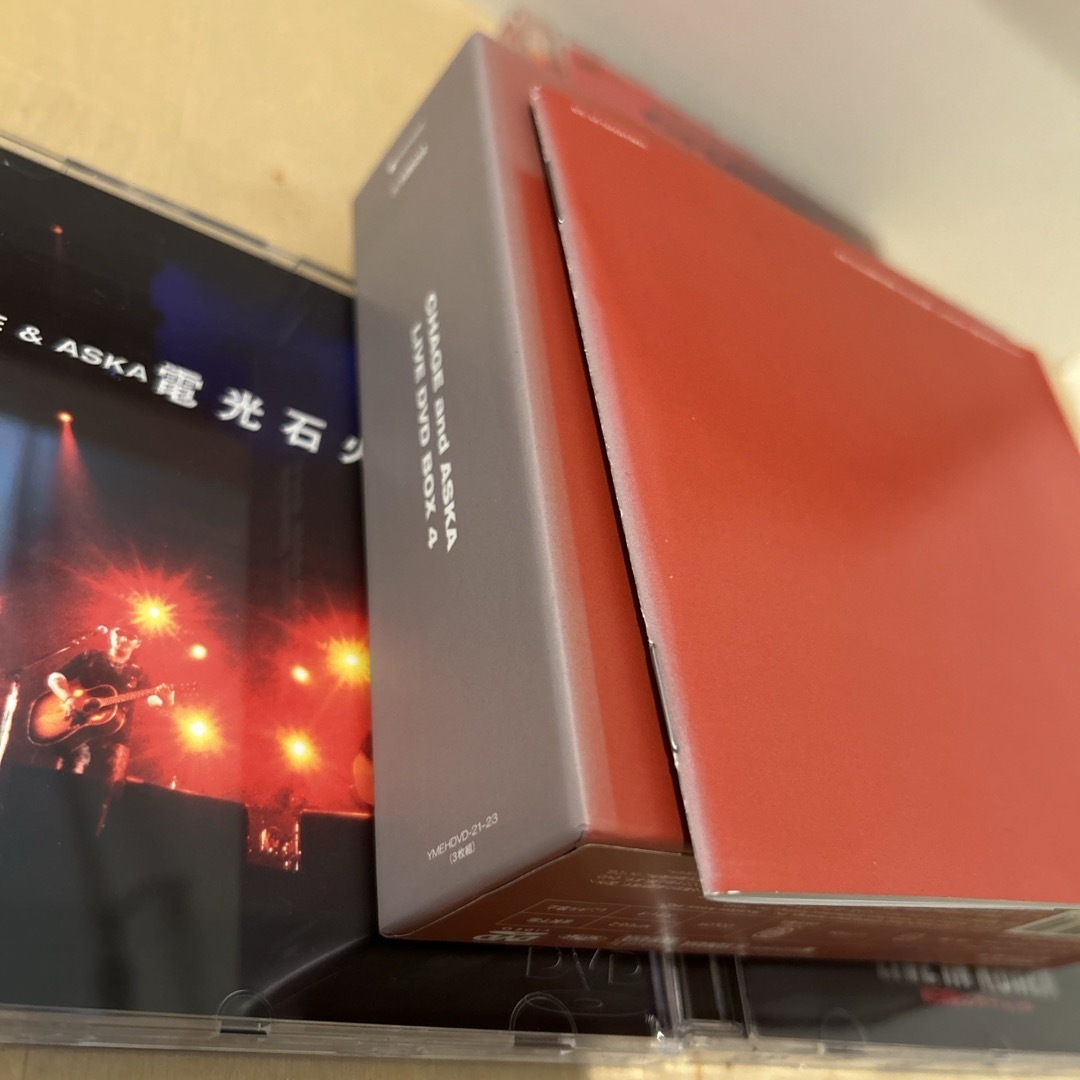 CHAGE＆ASKA LIVE DVD BOX 4韓国LIVE