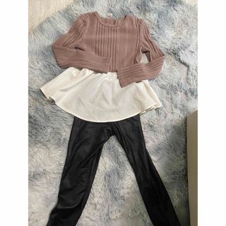 ザラキッズ(ZARA KIDS)の120上下セット(ニット)