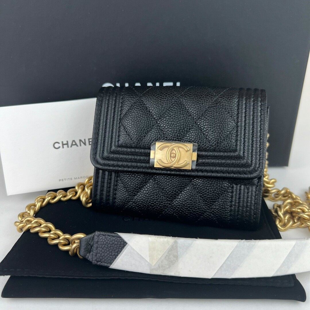 CHANEL - 新品 CHANEL シャネル ボーイシャネル ココマーク コンパクト