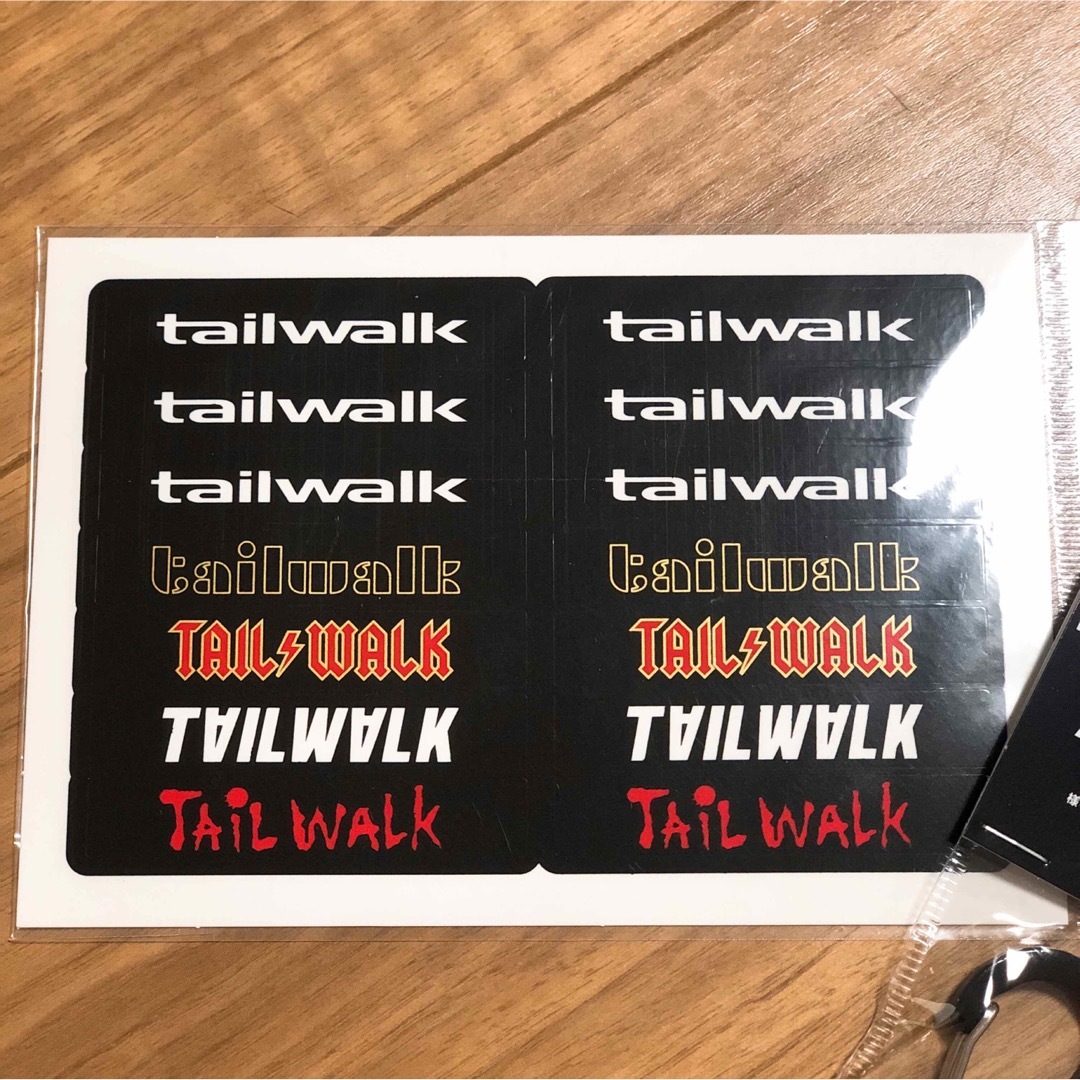 新品　テイルウォークtailwalk カラビナ　ステッカー セット　釣り　釣具 スポーツ/アウトドアのフィッシング(その他)の商品写真