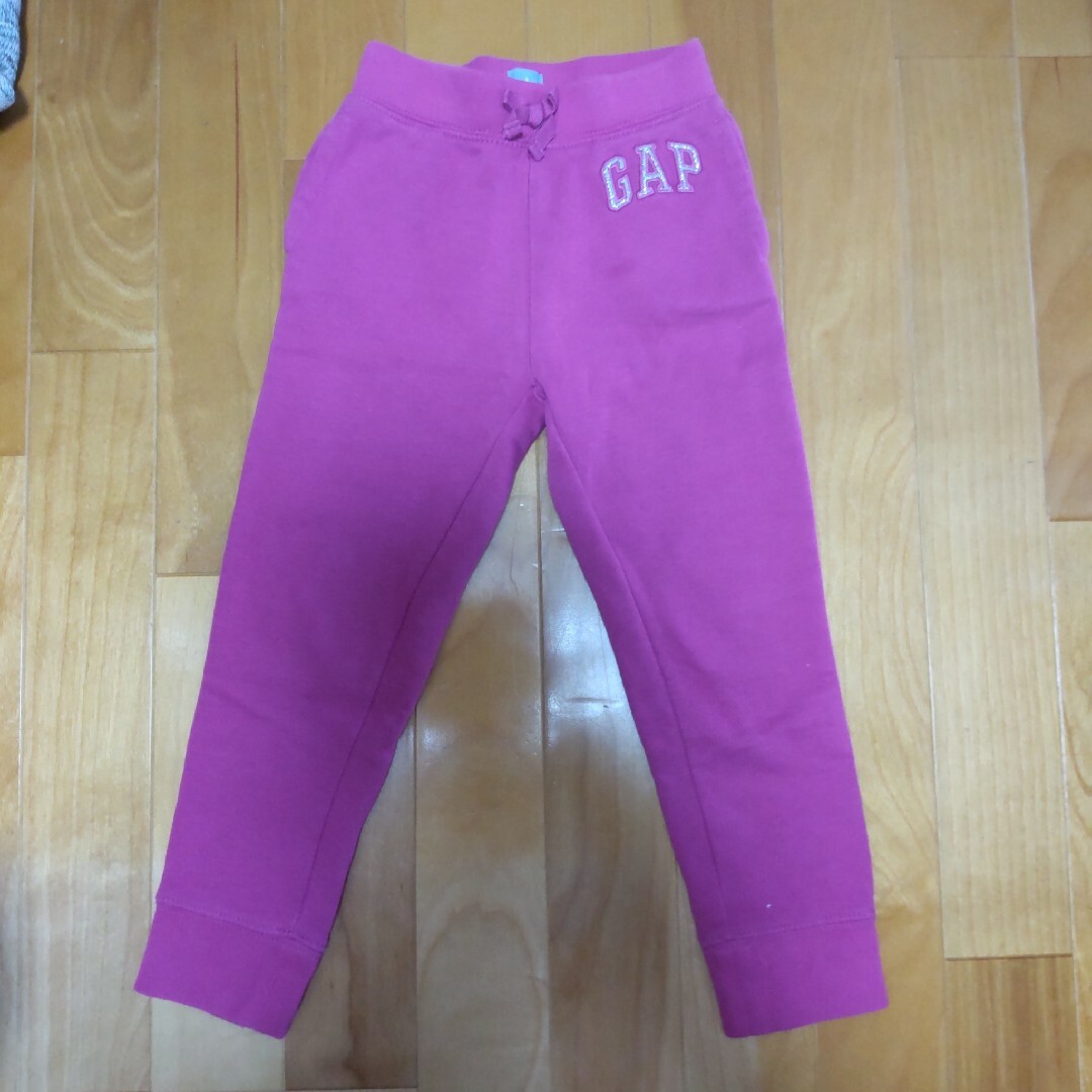 GAP(ギャップ)のギャップ裏起毛パンツ　110 キッズ/ベビー/マタニティのキッズ服女の子用(90cm~)(パンツ/スパッツ)の商品写真