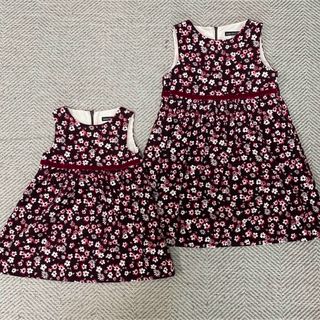 ベベ(BeBe)のBEBE  ワンピース　 サイズ130と100(ワンピース)