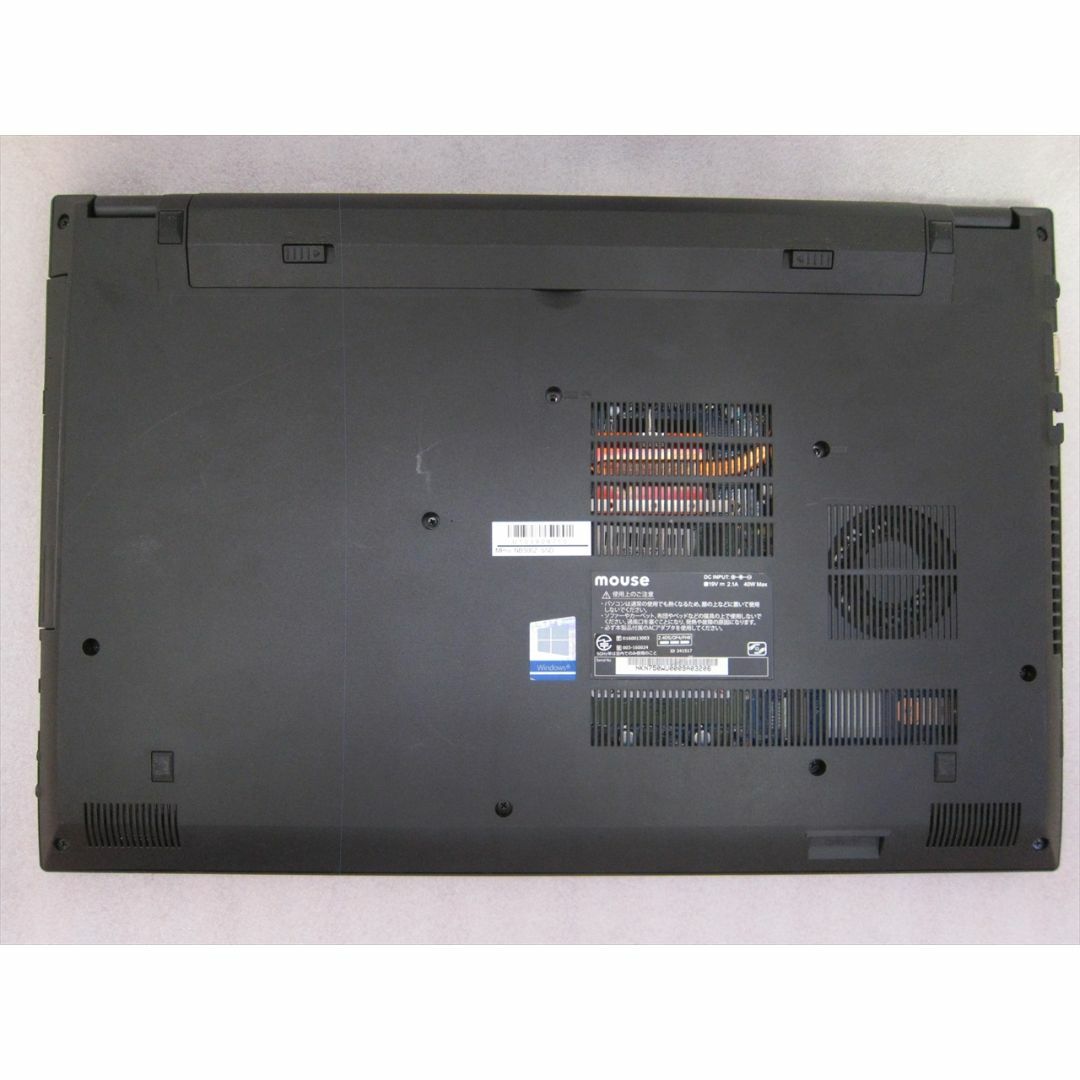 マウスCore i7-8550U/8GB/SSD480GB/15.6型フルHD マウスCore i7-8550U/8GB/SSD480GB/15.6型フルHD