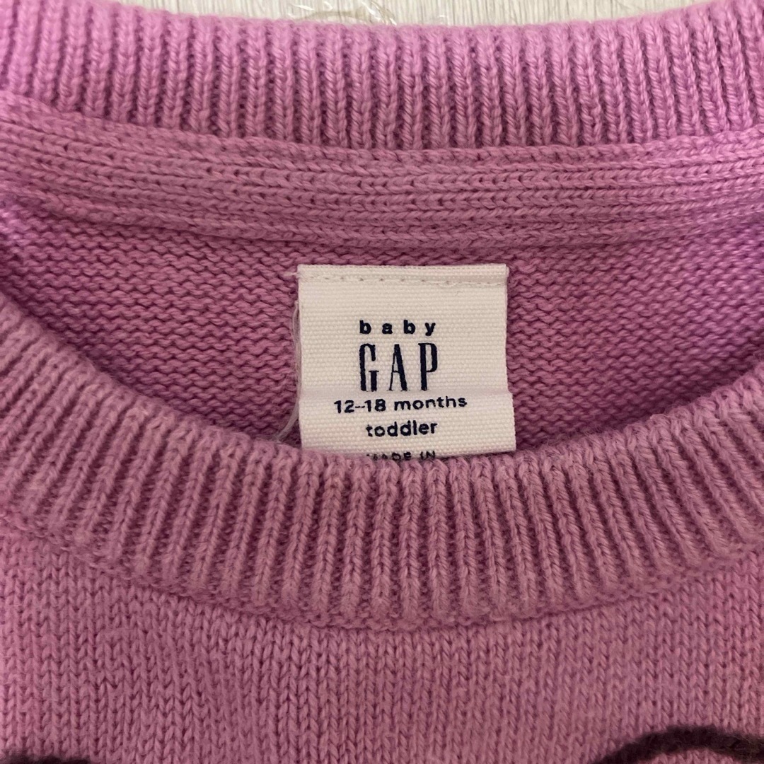 babyGAP(ベビーギャップ)のbaby GAP  セーター　アルパカ　12-18month キッズ/ベビー/マタニティのベビー服(~85cm)(ニット/セーター)の商品写真