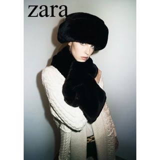 ザラ(ZARA)の本日支払い限定⁉️ザラ フェイクファー マフラー スヌード ストール(マフラー/ショール)