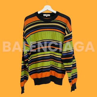 バレンシアガ(Balenciaga)の【本物】バレンシアガ🫶🏼サマーセーター/マルチカラー(ニット/セーター)