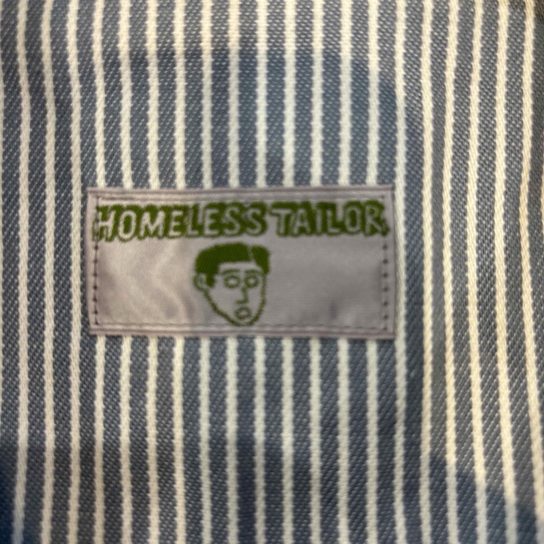 HOMLESS(ホームレス)のHOMELESS TAILOR ホームレステイラー スタンドカラー シャツ メンズのトップス(シャツ)の商品写真