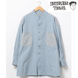 ホームレス(HOMLESS)のHOMELESS TAILOR ホームレステイラー スタンドカラー シャツ(シャツ)