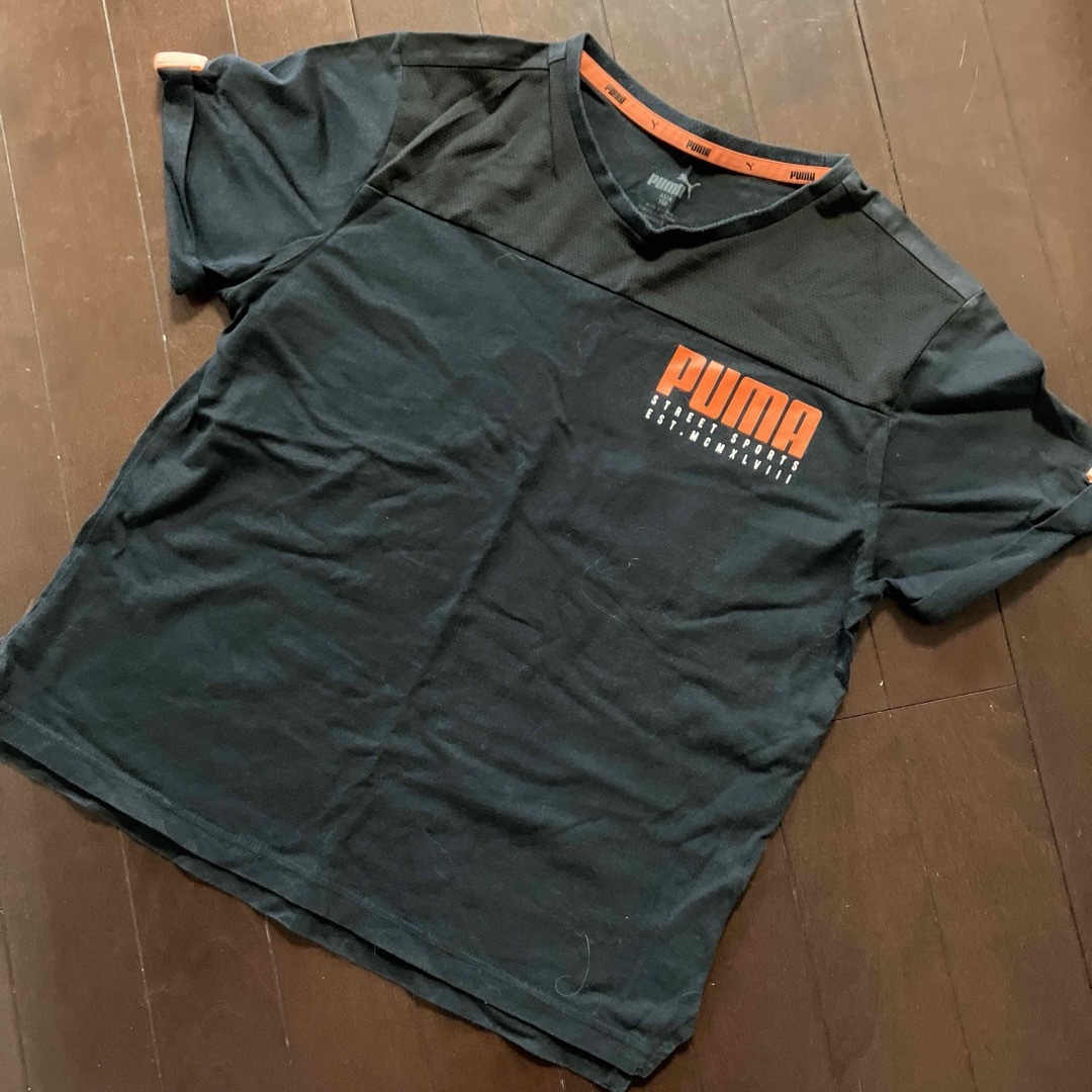 PUMA(プーマ)のPUMA 半袖シャツ　150 キッズ/ベビー/マタニティのキッズ服男の子用(90cm~)(Tシャツ/カットソー)の商品写真