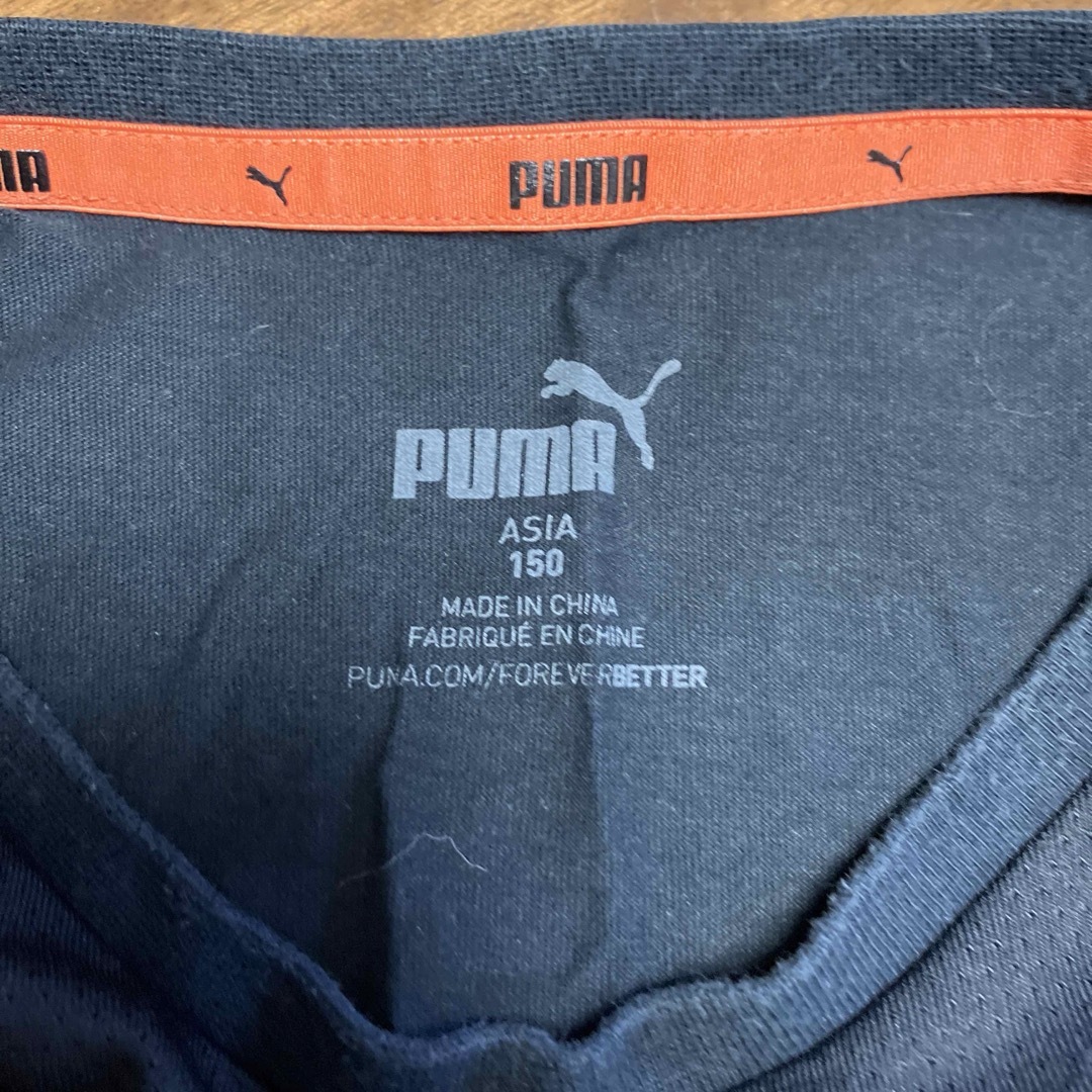 PUMA(プーマ)のPUMA 半袖シャツ　150 キッズ/ベビー/マタニティのキッズ服男の子用(90cm~)(Tシャツ/カットソー)の商品写真