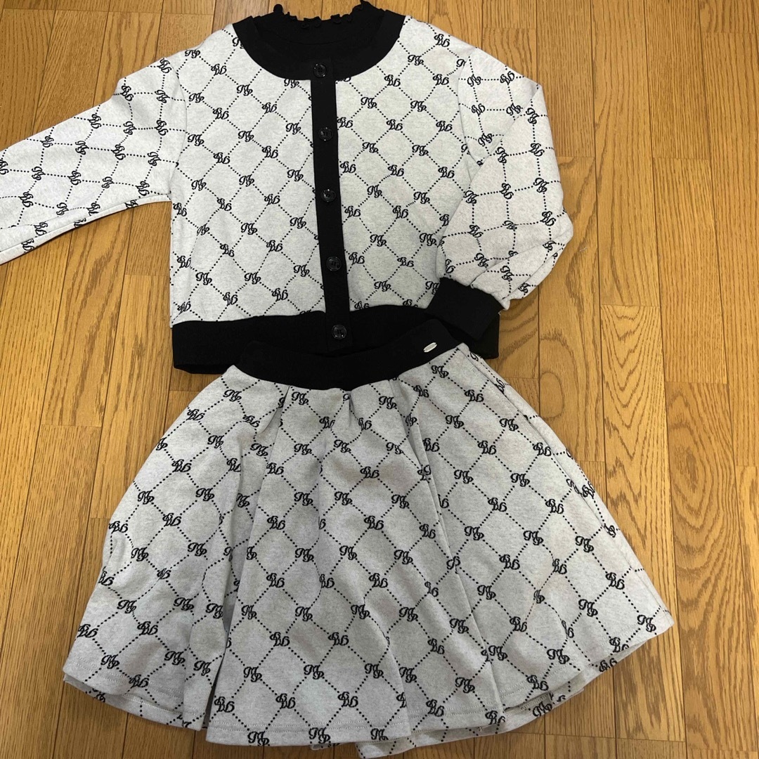 mezzo piano junior(メゾピアノジュニア)のメゾピアノジュニア　新品未使用 キッズ/ベビー/マタニティのキッズ服女の子用(90cm~)(ワンピース)の商品写真