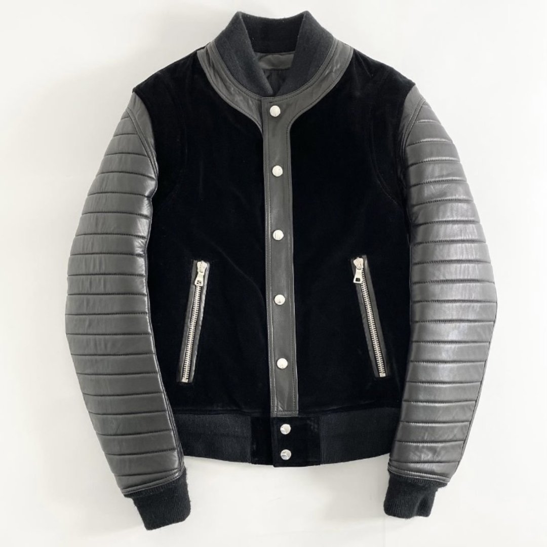 BALMAIN - 32L16《美品》BALMAIN バルマン 46(M) ラムスキン レザー