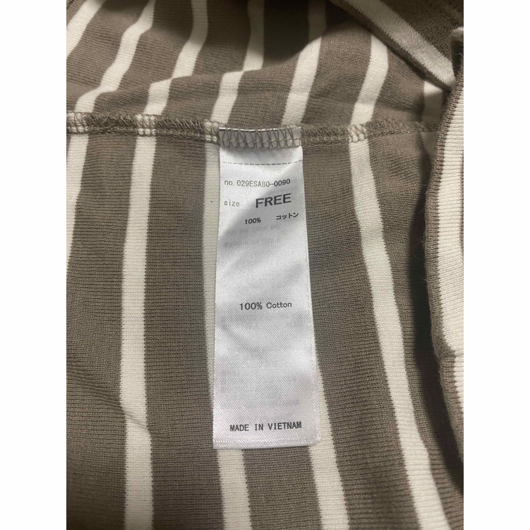 マウジー　ロンT    ボーダー メンズのトップス(Tシャツ/カットソー(七分/長袖))の商品写真