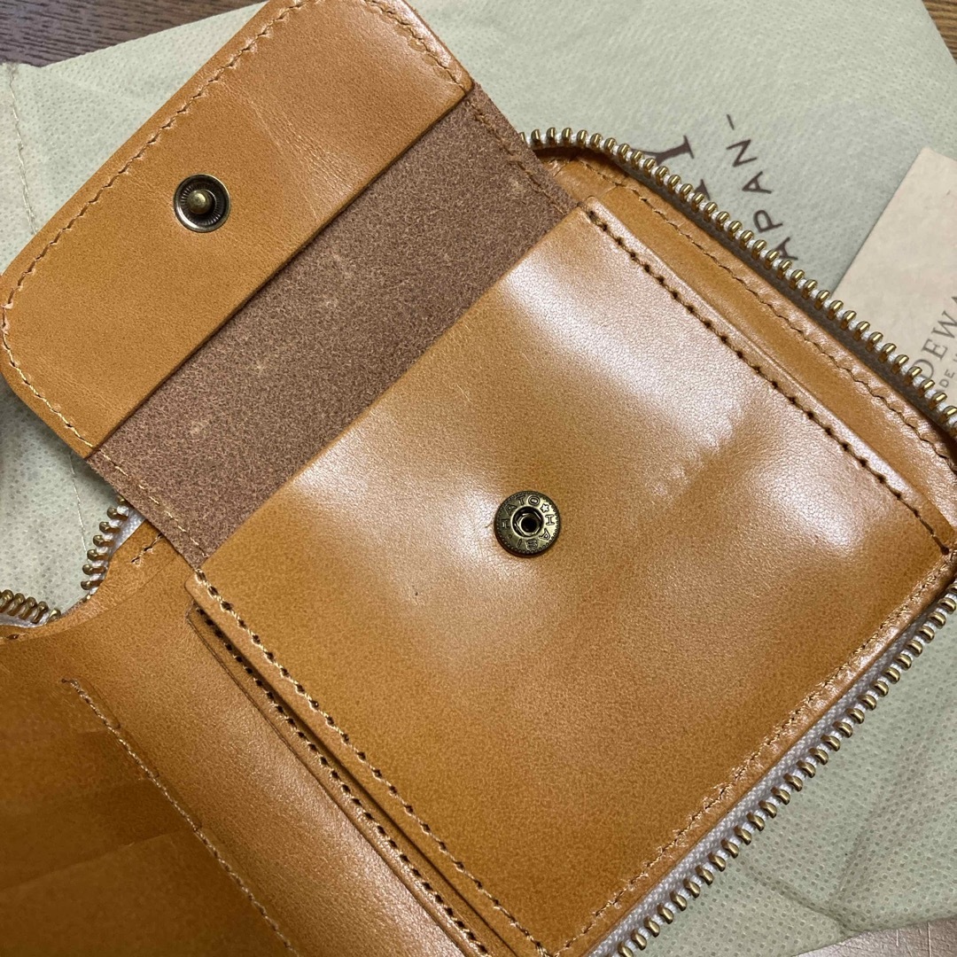 TIDEWAY(タイドウェイ)のTIDE WAY⭐︎タイドウェイ 二つ折り ラウンドファスナー 本革 財布   メンズのファッション小物(折り財布)の商品写真
