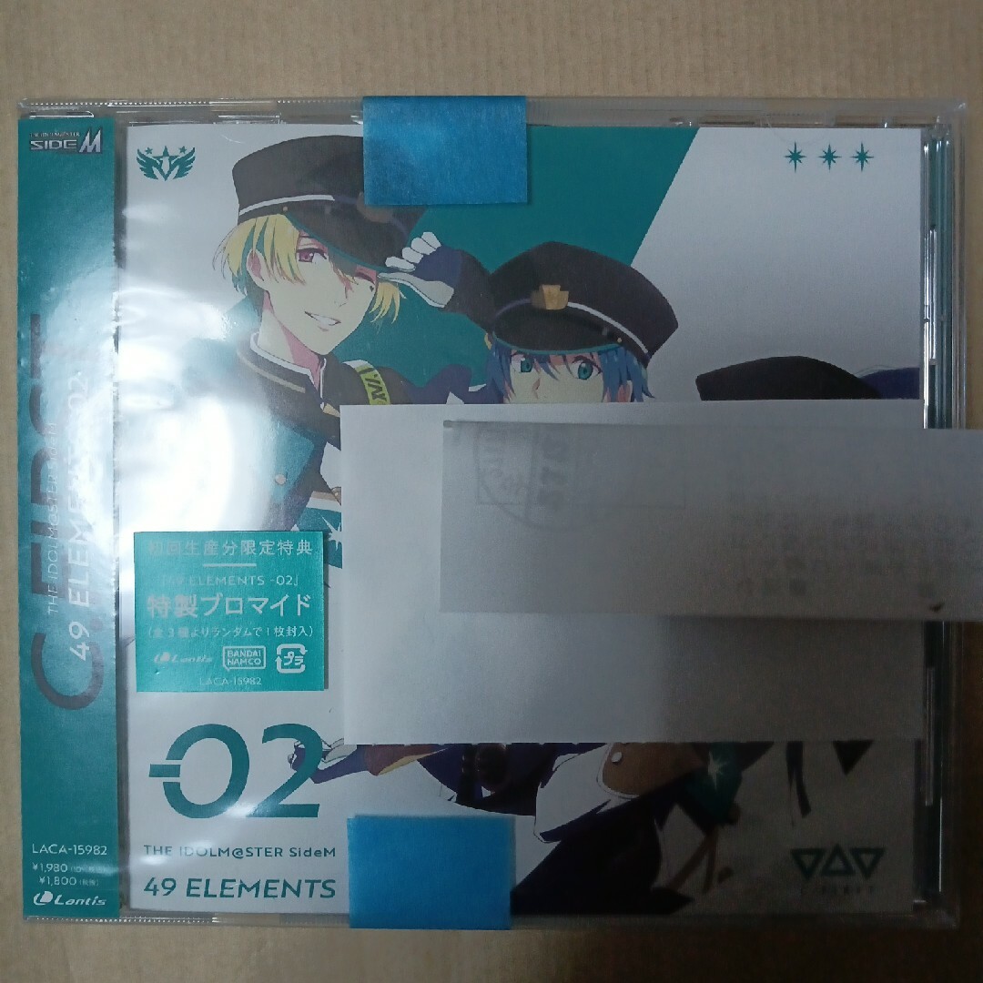 BANDAI NAMCO Entertainment(バンダイナムコエンターテインメント)のTHE　IDOLM＠STER　SideM　49　ELEMENTS　-02　C．F エンタメ/ホビーのCD(ゲーム音楽)の商品写真