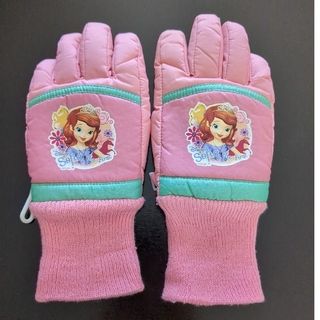 ディズニー(Disney)の手袋　子ども用　ディズニー　ソフィア(手袋)
