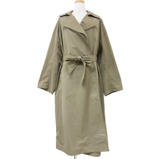 ella round hem tent trench coat トレンチコート