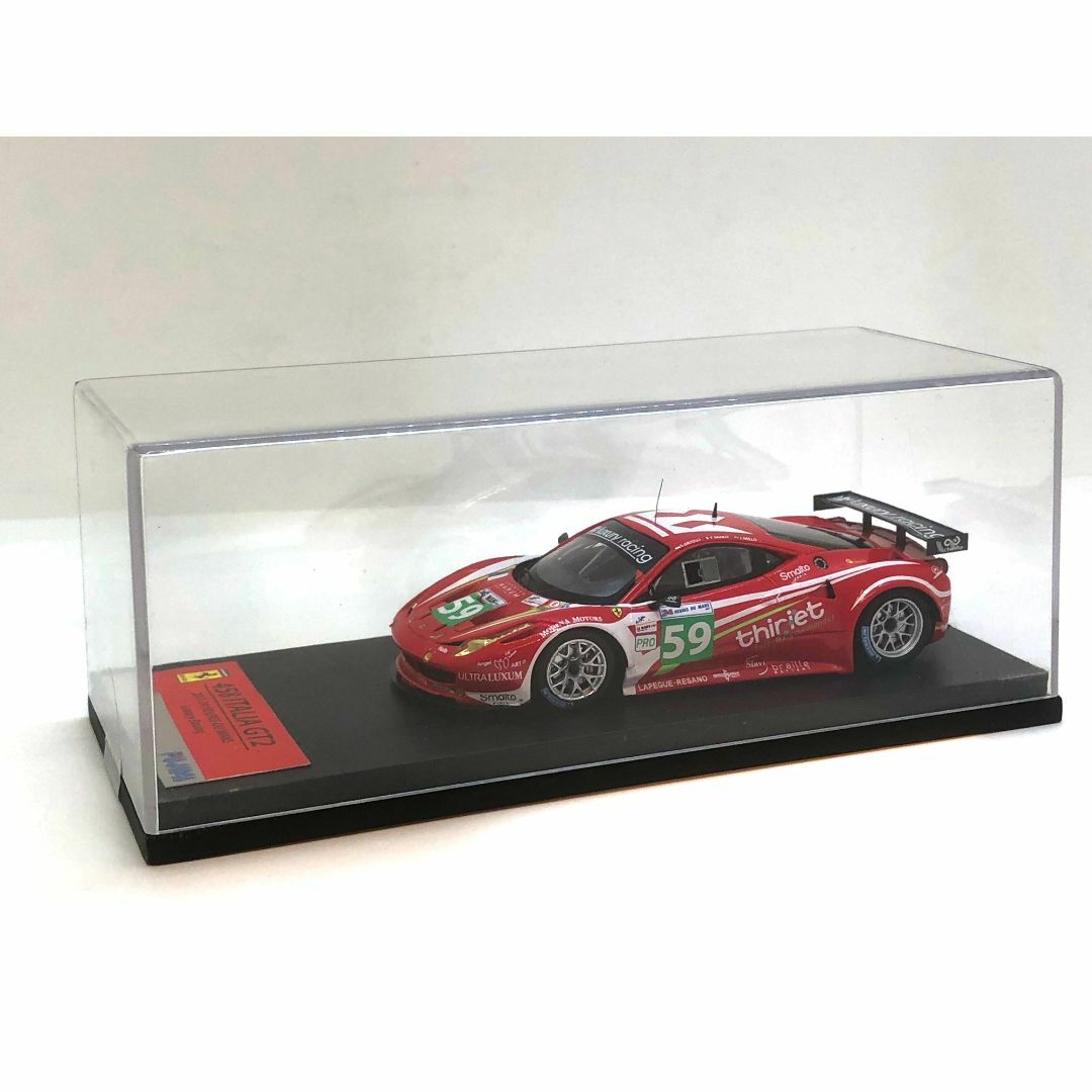 フジミ 1/43 フェラーリ 458 GT2 #59 ルマン24H 2011ミニカー