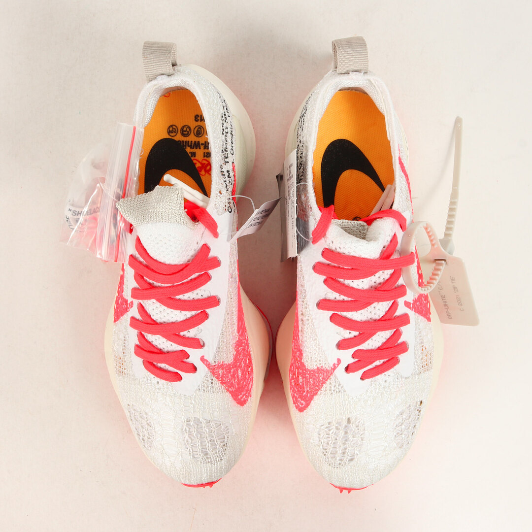 OFF-WHITE(オフホワイト)の新品 OFF-WHITE オフホワイト サイズ:23.0cm 21SS NIKE AIR ZOOM TEMPO NEXT% / OW (CV0697-100) ナイキ エアズーム テンポ ネクスト ホワイト ソーラーレッド US4 ローカット スニーカー コラボ シューズ 靴【レディース】 レディースの靴/シューズ(スニーカー)の商品写真