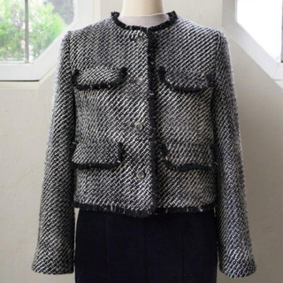 Her lip to - m様ご専用♡ herlipto spring tweed jacketの通販 by