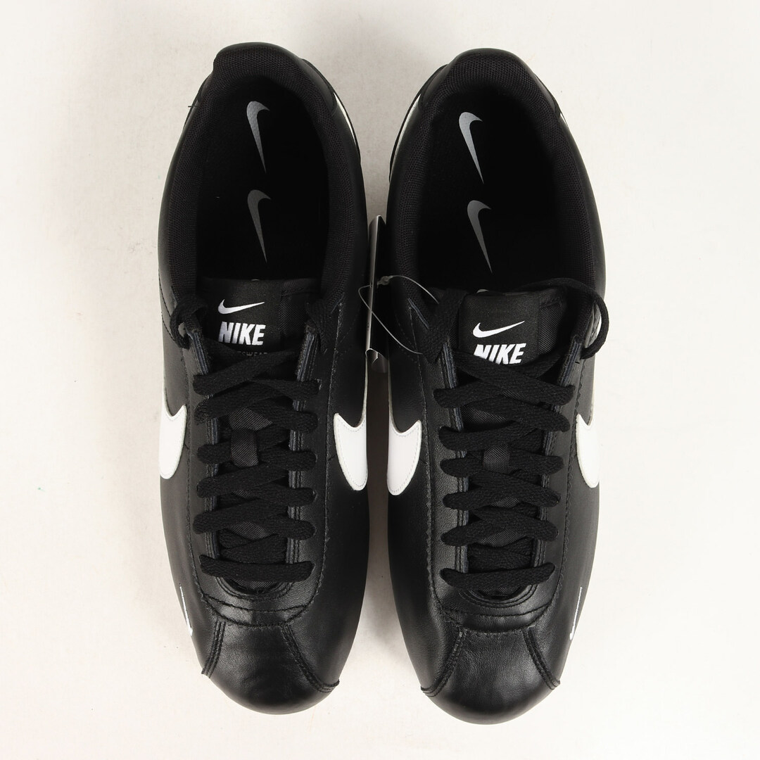 NIKE(ナイキ)の新品 NIKE ナイキ サイズ:29.0cm CLASSIC CORTEZ PREM (807480-004) クラシック コルテッツ プレミアム ブラック ホワイト 黒 白 US11 ローカット スニーカー シューズ 靴【メンズ】 メンズの靴/シューズ(スニーカー)の商品写真