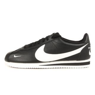 ナイキ(NIKE)の新品 NIKE ナイキ サイズ:29.0cm CLASSIC CORTEZ PREM (807480-004) クラシック コルテッツ プレミアム ブラック ホワイト 黒 白 US11 ローカット スニーカー シューズ 靴【メンズ】(スニーカー)