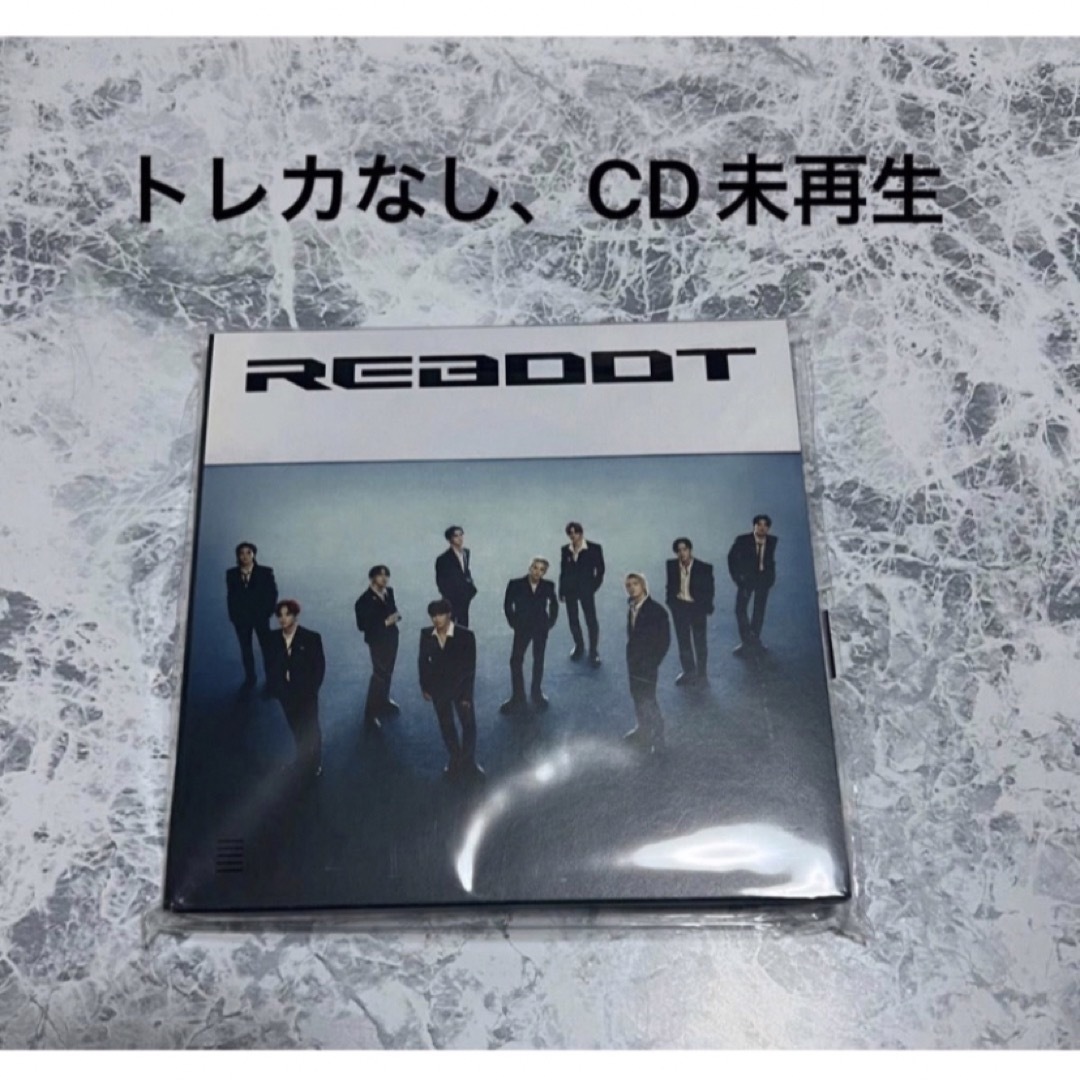 TREASURE(トレジャー)のreboot treasure CD未再生 jpver. 日本版 Weverse エンタメ/ホビーのCD(K-POP/アジア)の商品写真