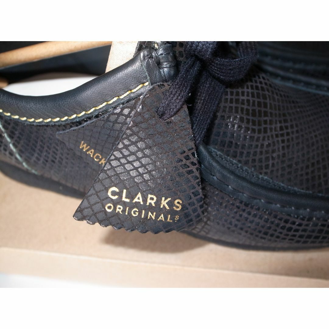 WACKO MARIA(ワコマリア)のWACKO MARIA Clarks ワラビー UK9.5 27.5 snake メンズの靴/シューズ(ブーツ)の商品写真