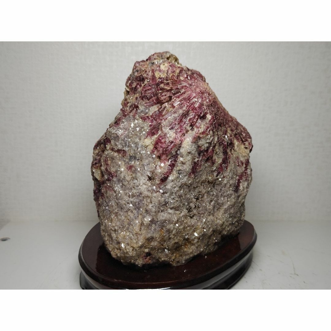 ピンクトルマリン 300g 電気石 スフィア 原石 鑑賞石 自然石 誕生石 鉱物