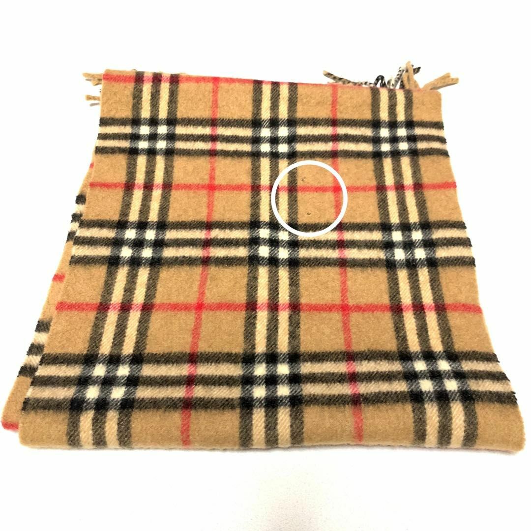 BURBERRY(バーバリー)のバーバリー カシミヤ100% ノバチェック マフラー  #1242b10 メンズのファッション小物(マフラー)の商品写真