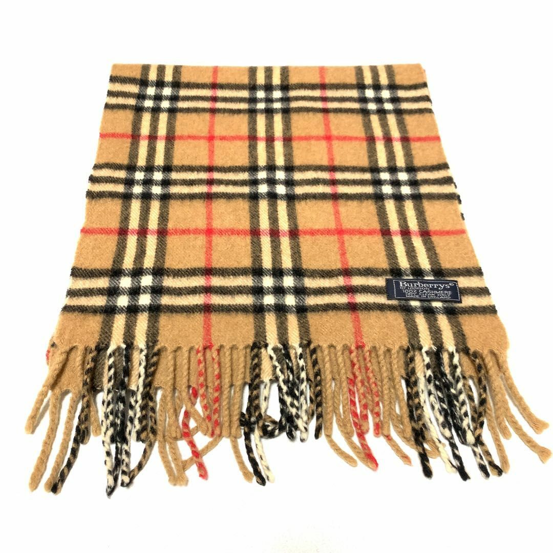 BURBERRY(バーバリー)のバーバリー カシミヤ100% ノバチェック マフラー  #1242b10 メンズのファッション小物(マフラー)の商品写真