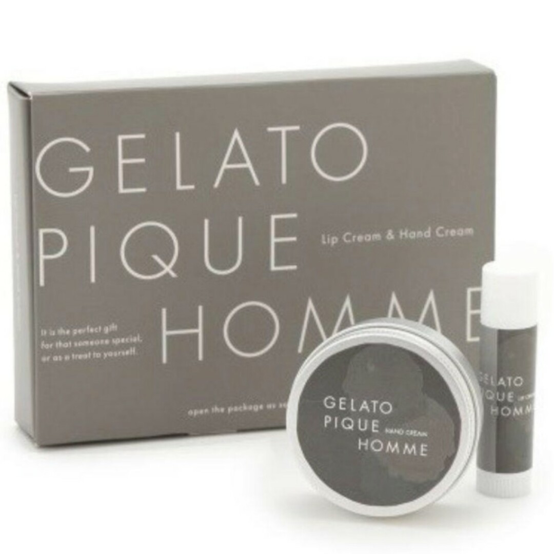 gelato pique(ジェラートピケ)の【GELATO PIQUE HOMME】ハンドクリーム＆リップクリームSET コスメ/美容のボディケア(ハンドクリーム)の商品写真