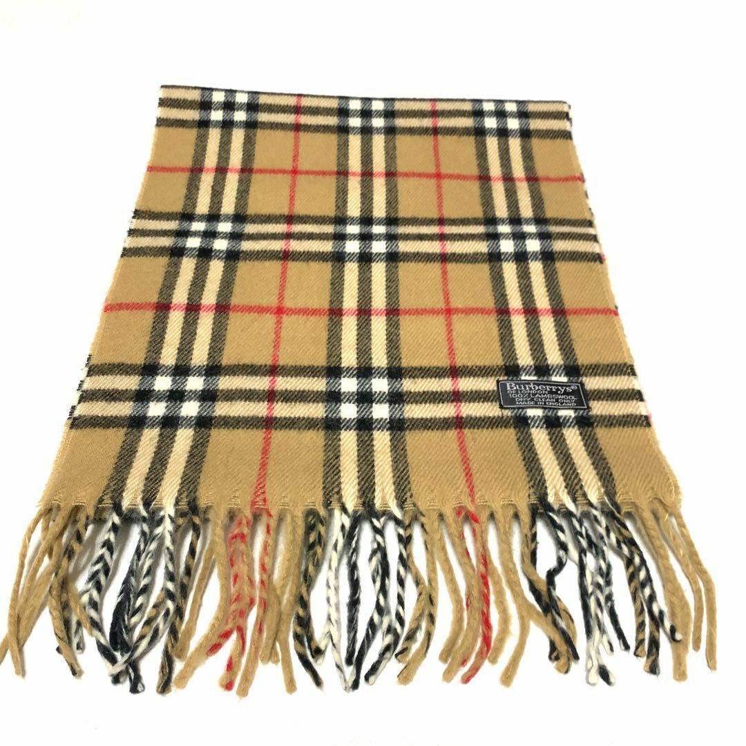 BURBERRY(バーバリー)の☆極美品 試着程度☆バーバリー ウール100% マフラー  #124161 メンズのファッション小物(マフラー)の商品写真