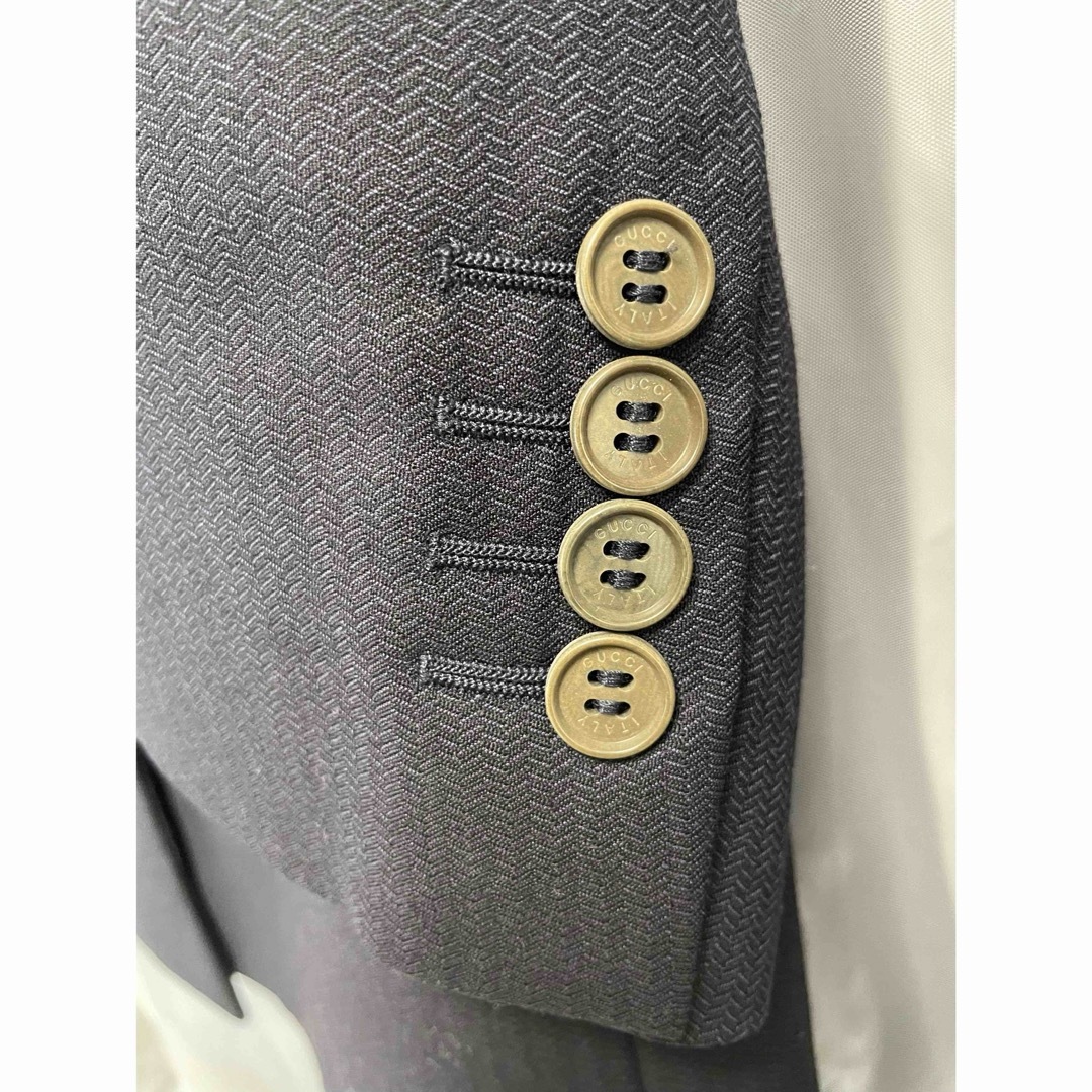 Gucci(グッチ)の90's GUCCI TOM FORD期 ダブルブレスト テーラードジャケット メンズのジャケット/アウター(テーラードジャケット)の商品写真