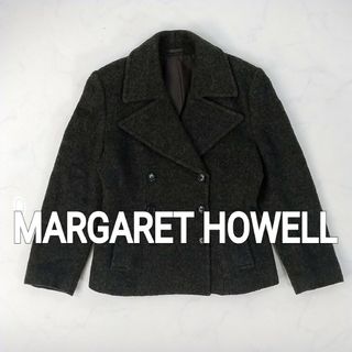 マーガレットハウエル(MARGARET HOWELL)のマーガレットハウエル　Pコート　アウター　ジャケット　ショート　ダブルボタン(ピーコート)