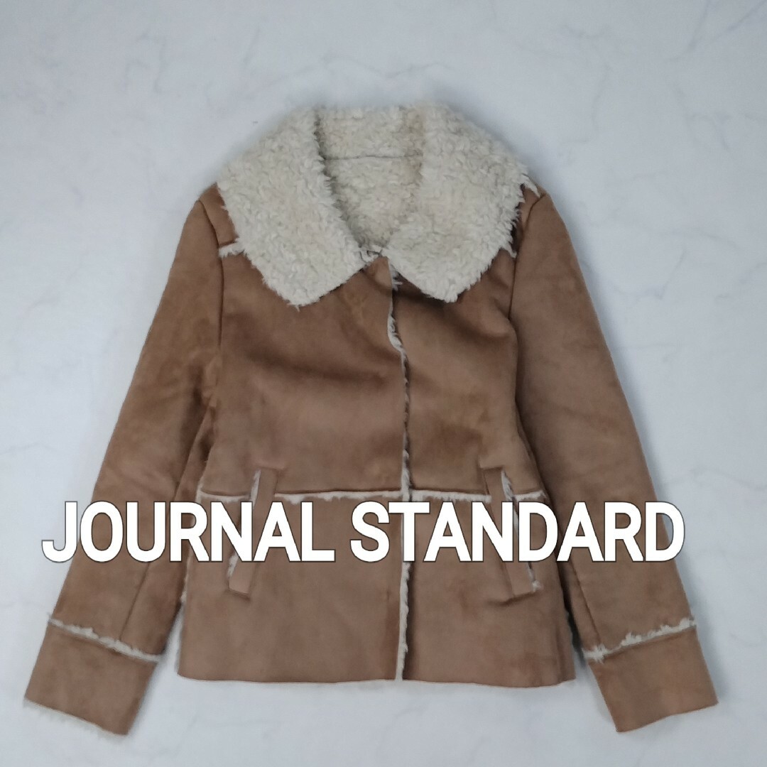 JOURNAL STANDARD(ジャーナルスタンダード)のジャーナルスタンダード　コート　ジャケット　アウター　フェイクムートン　ショート レディースのジャケット/アウター(ムートンコート)の商品写真