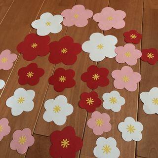 壁面飾り 梅の花 桃の花(その他)