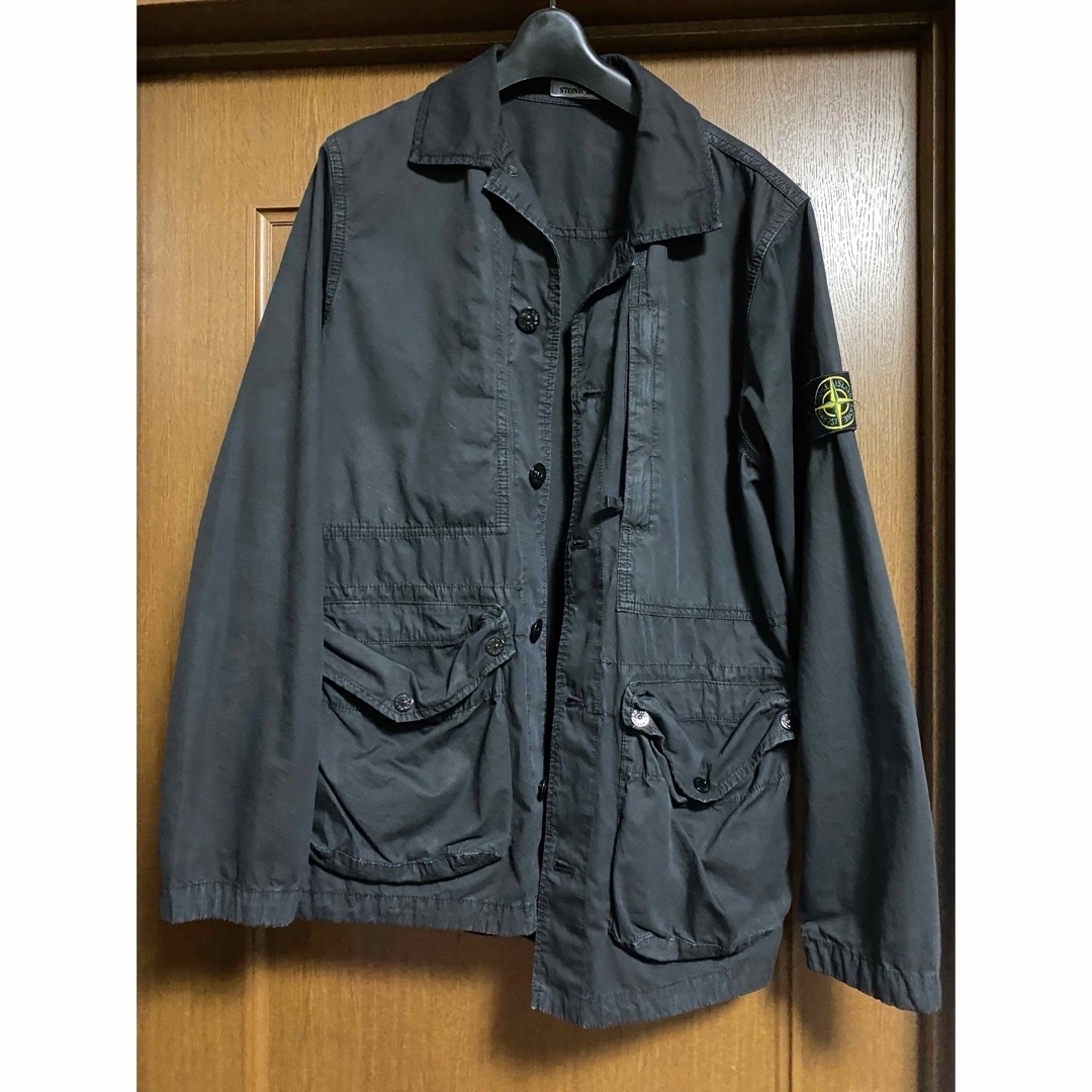 STONE ISLAND  ミリタリージャケット素材はMic