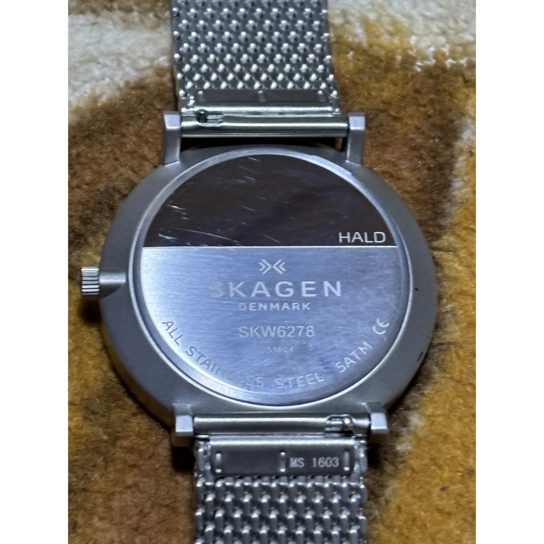 箱あり　スカーゲン SKAGEN ソーラー腕時計　SKW6278