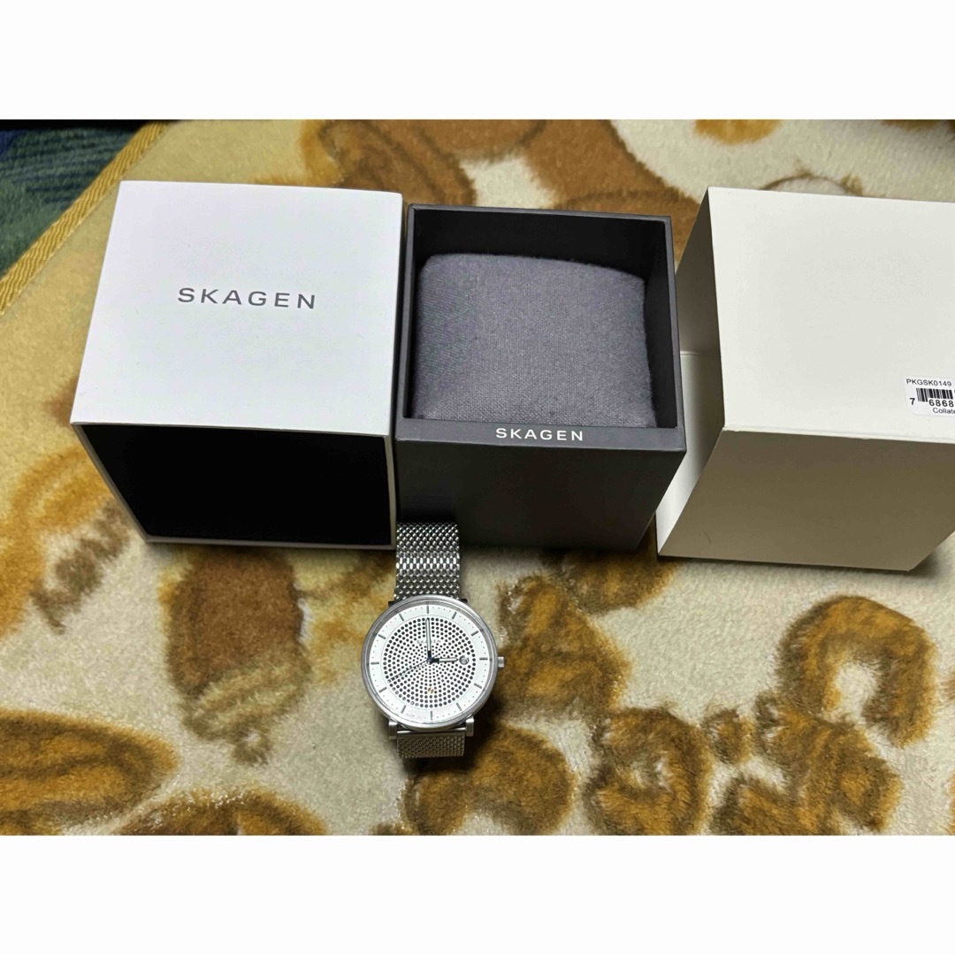 箱あり　スカーゲン SKAGEN ソーラー腕時計　SKW6278