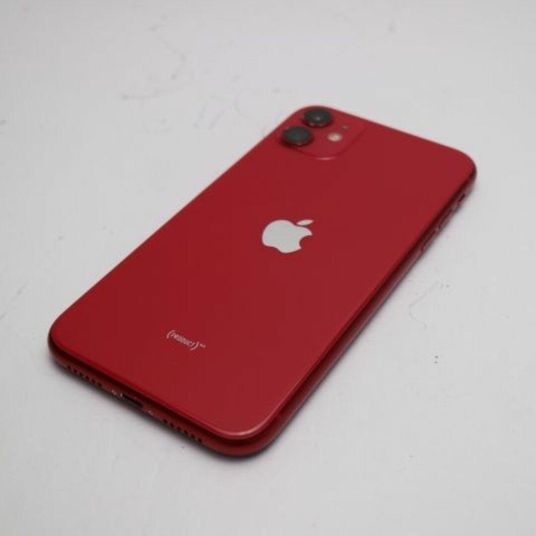 iPhone - 超美品 SIMフリー iPhone 11 128GB プロダクトレッド の通販