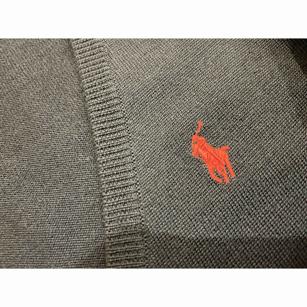 Ralph Lauren(ラルフローレン)のラルフローレン　Ｖネック　ニットワンピース　S 160 レディースのワンピース(ひざ丈ワンピース)の商品写真