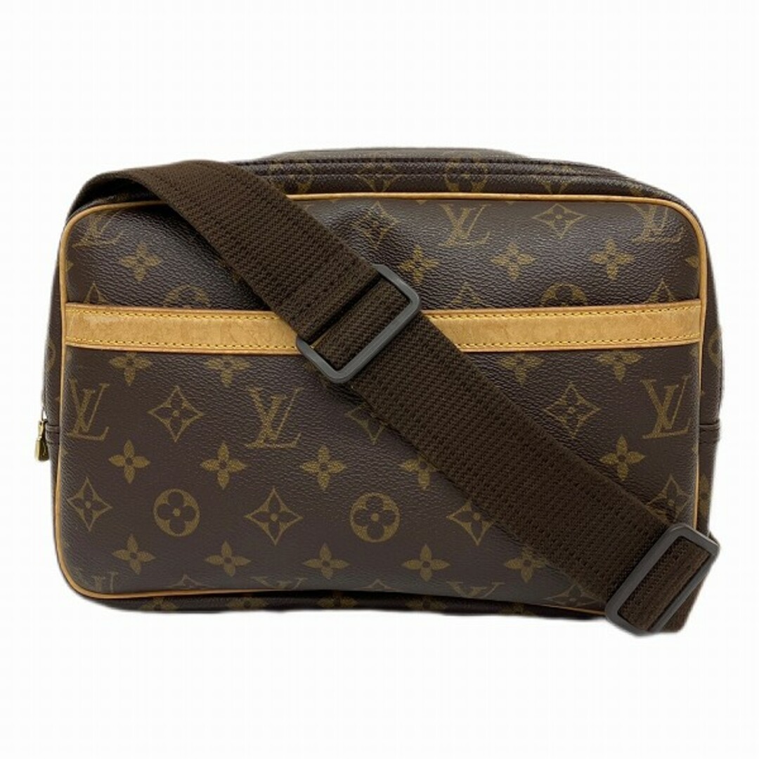 ルイヴィトン Louis Vuitton モノグラム リポーターPM M45254 バッグ ショルダーバッグ ユニセックス 送料無料 【あす楽】オープンポケット×1内側