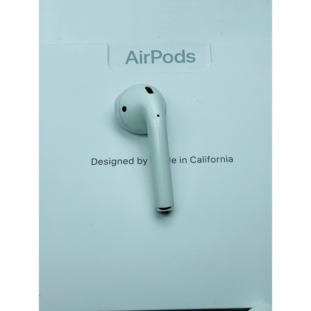 Apple(アップル)のApple AirPods 第1世代の左側イヤホンA1722のみ　正規品動作品 スマホ/家電/カメラのオーディオ機器(ヘッドフォン/イヤフォン)の商品写真