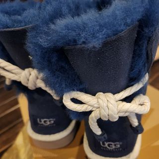 アグ(UGG)の値下げ💴⤵️【新品】UGG  navy ブーツ　23cm(ブーツ)