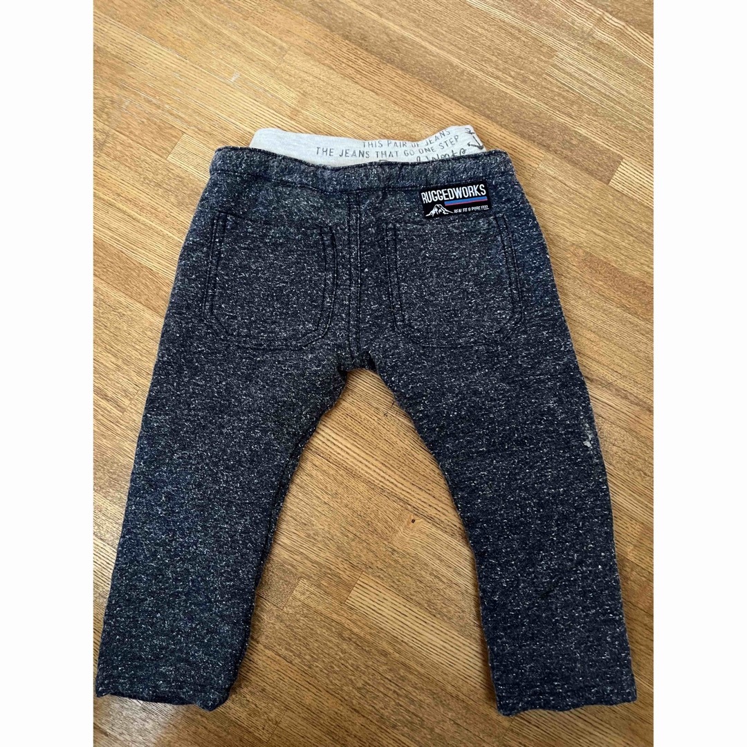 RUGGEDWORKS(ラゲッドワークス)のサイズ80 RUGGEDWORKS ラゲッドワークス 厚手長ズボン パンツ キッズ/ベビー/マタニティのベビー服(~85cm)(パンツ)の商品写真