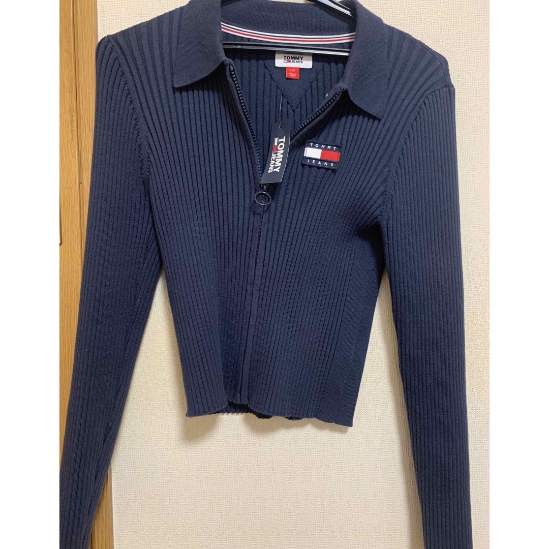 TOMMY HILFIGER(トミーヒルフィガー)のTommy Hilfiger ショート丈ニット レディースのトップス(ニット/セーター)の商品写真