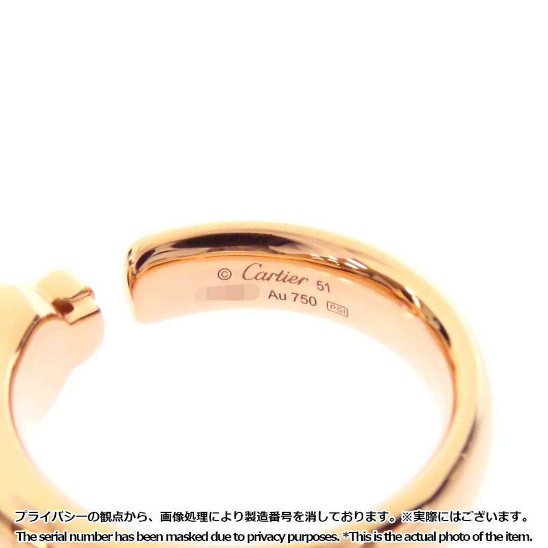 Cartier(カルティエ)のカルティエ リング パンテール ドゥ ツァヴォライト ガーネット オニキス K18PGピンクゴールド サイズ51 ジュエリー 指輪 レディースのアクセサリー(リング(指輪))の商品写真