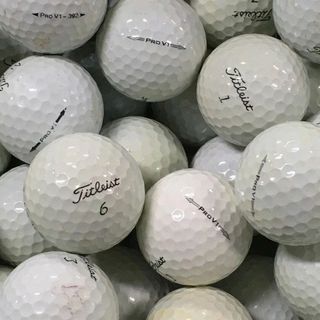 タイトリスト(Titleist)のタイトリスト Pro V1 年代混合 ホワイト ロストボール 50球 B(その他)