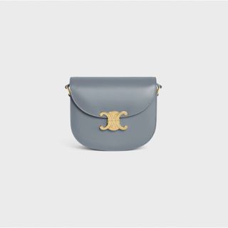 セリーヌ(celine)の新品 CELINE セリーヌ ブザス クレア トリオンフ ブルーグレー(ショルダーバッグ)